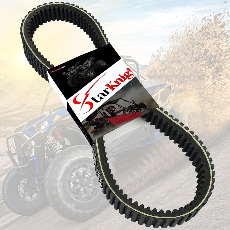 حزام القيادة StarknightMT CVT 3211162 24G4022 ثقيل الوزن ATV UTV متوافق مع Polaris RZR 800 Ranger 500 800 Sportsman 500 570 800 بديل لـ 3211162 3211118 3211133